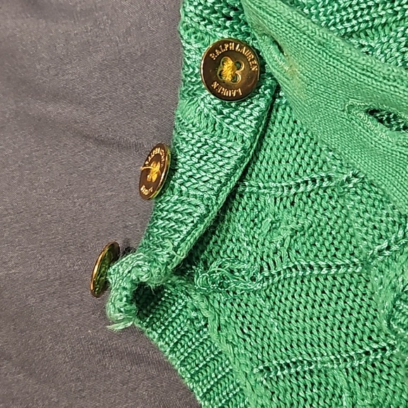 Green Ralph Lauren Sweater XS - Picture 10 of 10